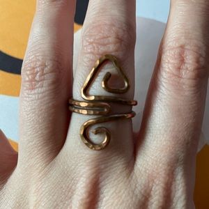 Hammered Copper Ring